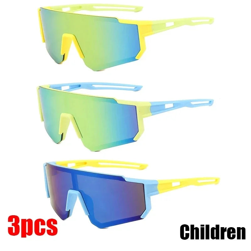 Fashion Anti-UV Sports Children's Sunglasses Sun Protection Summer Traveling Eye Protection Sun Glasses Trendy Glasses UV400 by S And B Enterprise