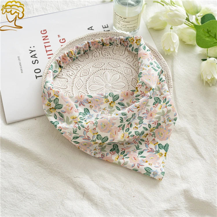 Bohemia Bandana Hair Scarf For Women Paisley Vintage Headwear