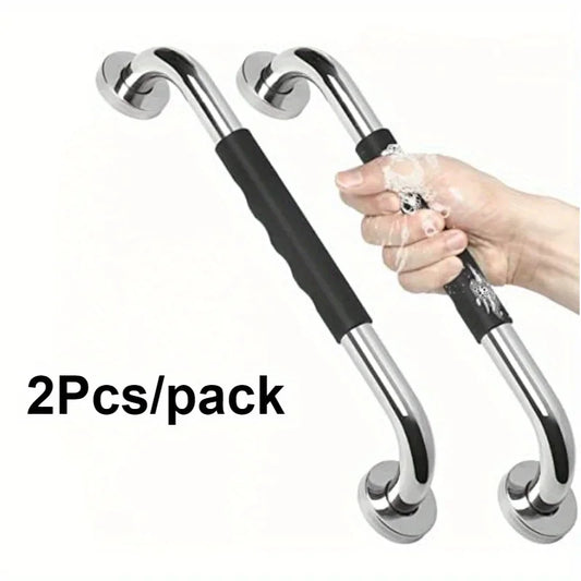 Anti Slip Shower Armrest Handles For Elderly Bath Safety 2 Pack