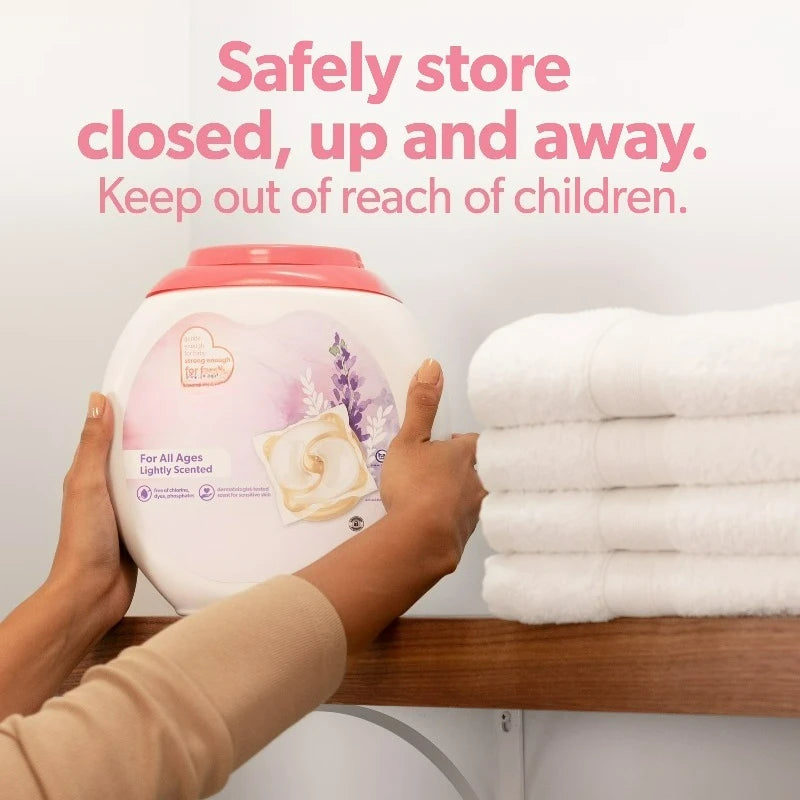 Baby Laundry Detergent For Sensitive Skin Hypoallergenic Lavender Scent by S And B Enterprise