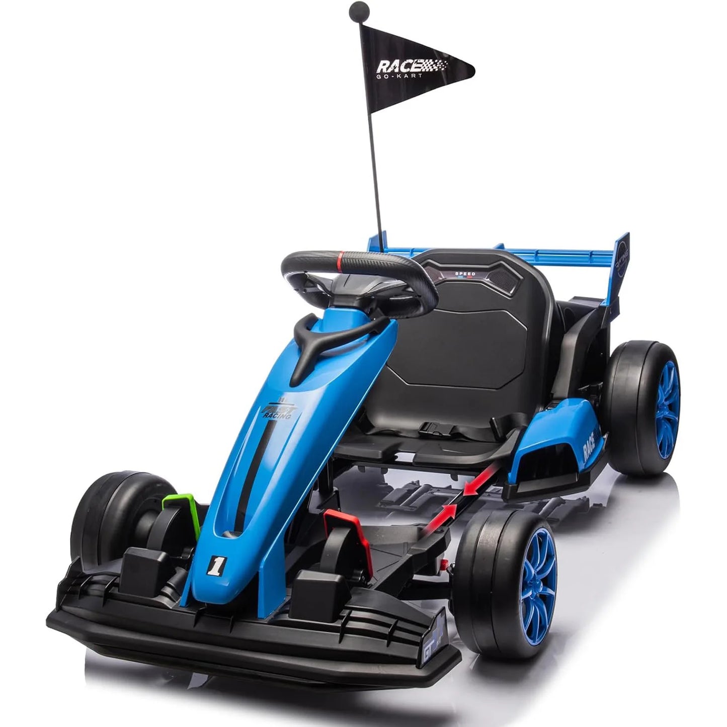 Electric Drift Kart For Kids 24V 300W Riding Toy Safe