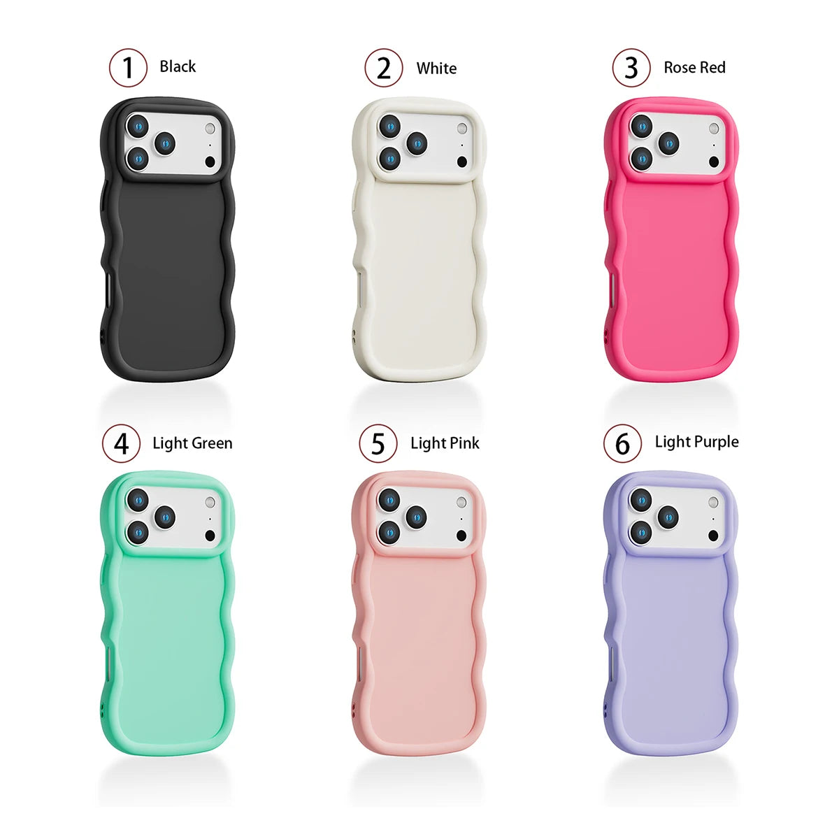 Soft Touch Shockproof Phone Case For iPhone 12 To 17 by S And B Enterprise