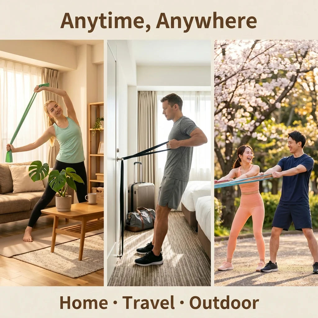 SUNPOW Pull Up Assistance Latex Resistance Bands For Fitness
