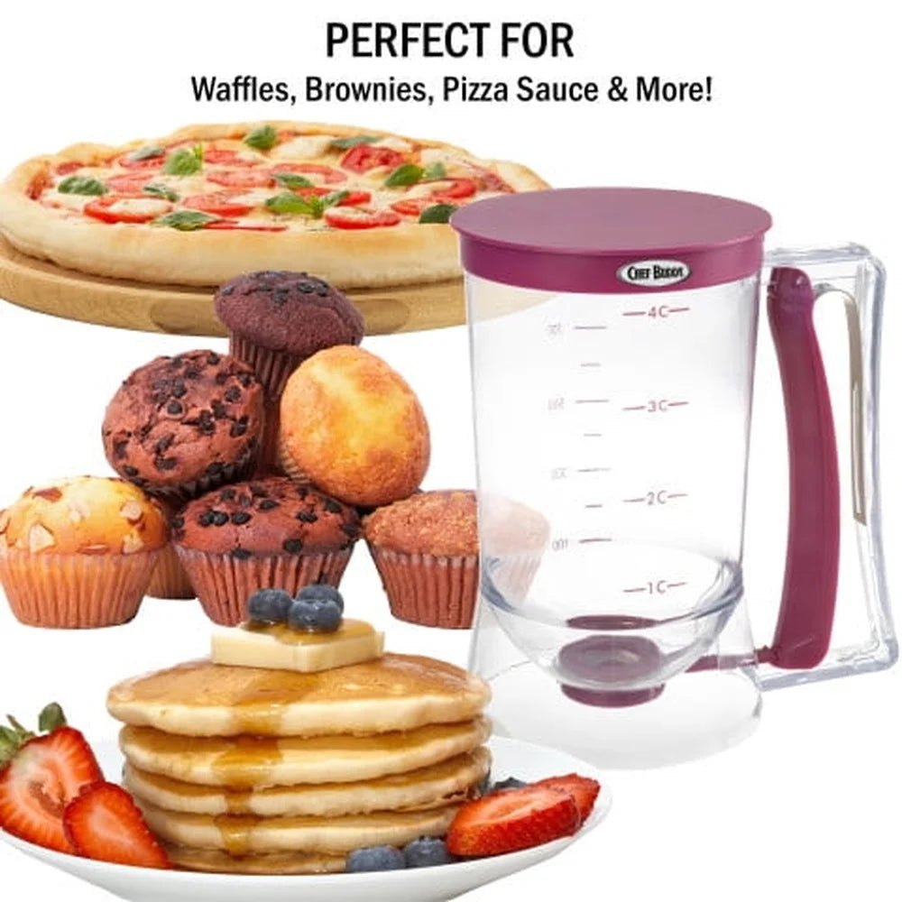 Batter Dispenser Durable Plastic Nozzle For Pancakes
