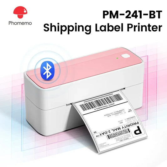Phomemo 241 Bluetooth Thermal Label Printer For Iphone Android Windows