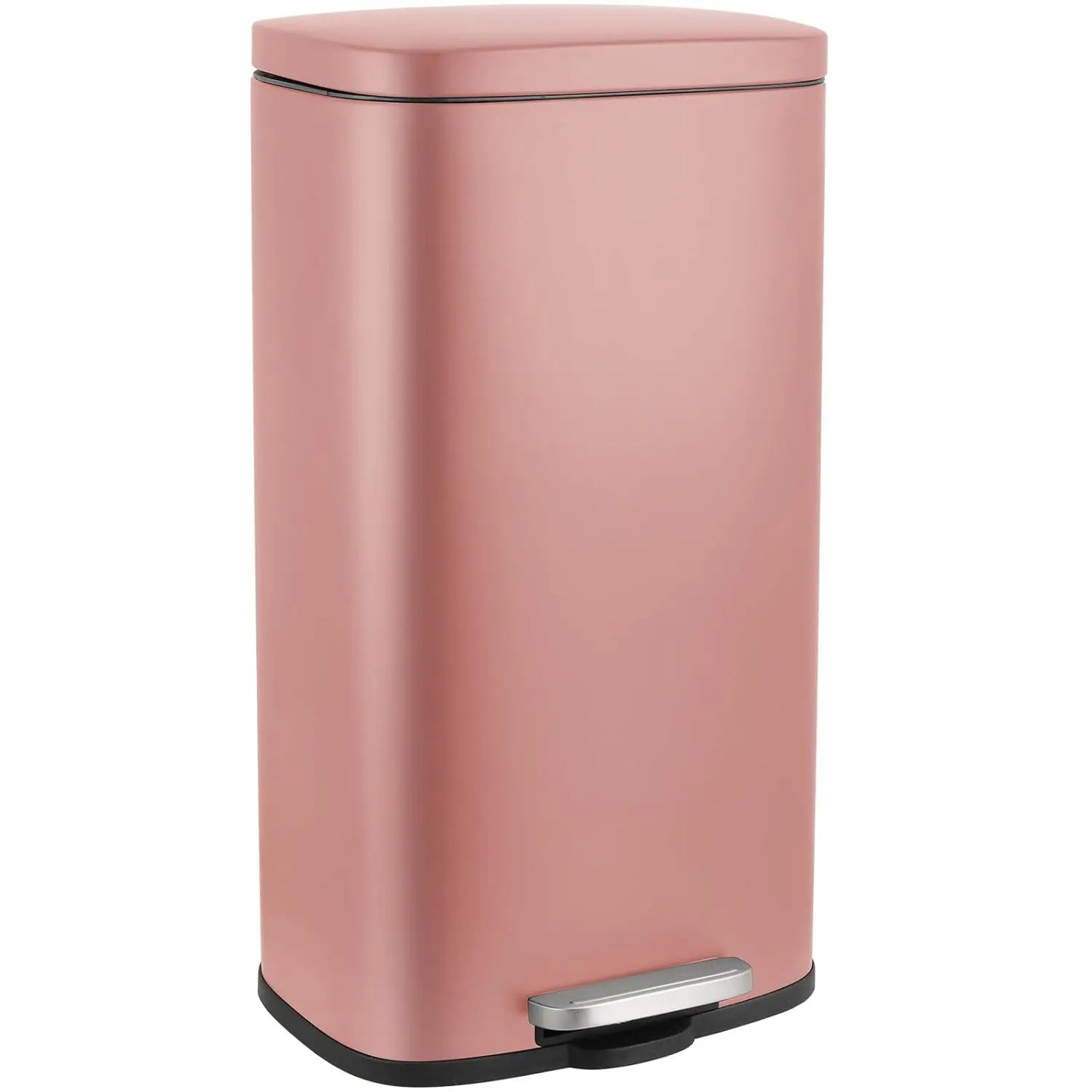 Stainless Steel Kitchen Step Trash Can With Foot Pedal by S And B Enterprise