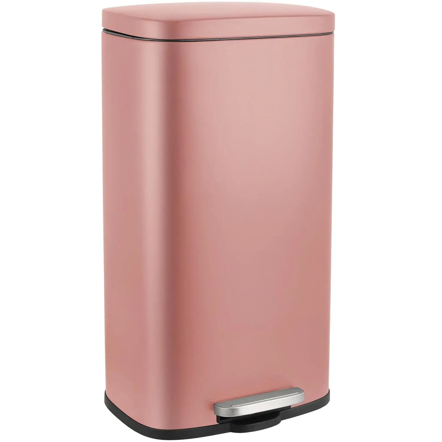 Stainless Steel Kitchen Step Trash Can With Foot Pedal by S And B Enterprise