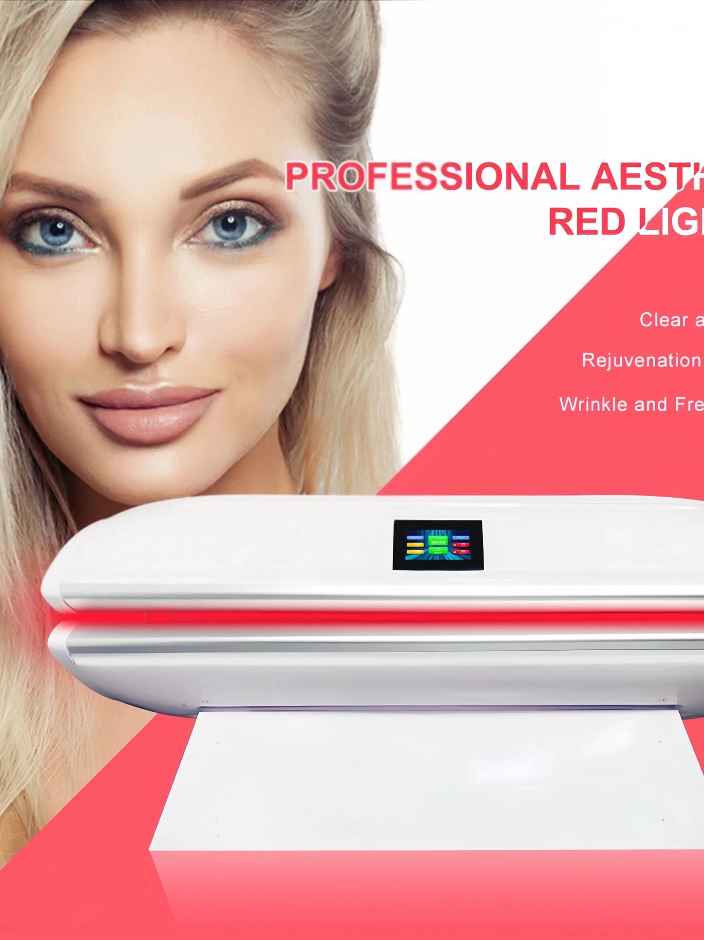 BOMPEpilator Light Therapy Bed For Full-Body Skin Rejuvenation