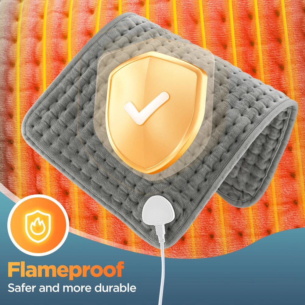 Agdoad Electric Heating Pad For Cramps With 9 Temperature Settings by S And B Enterprise