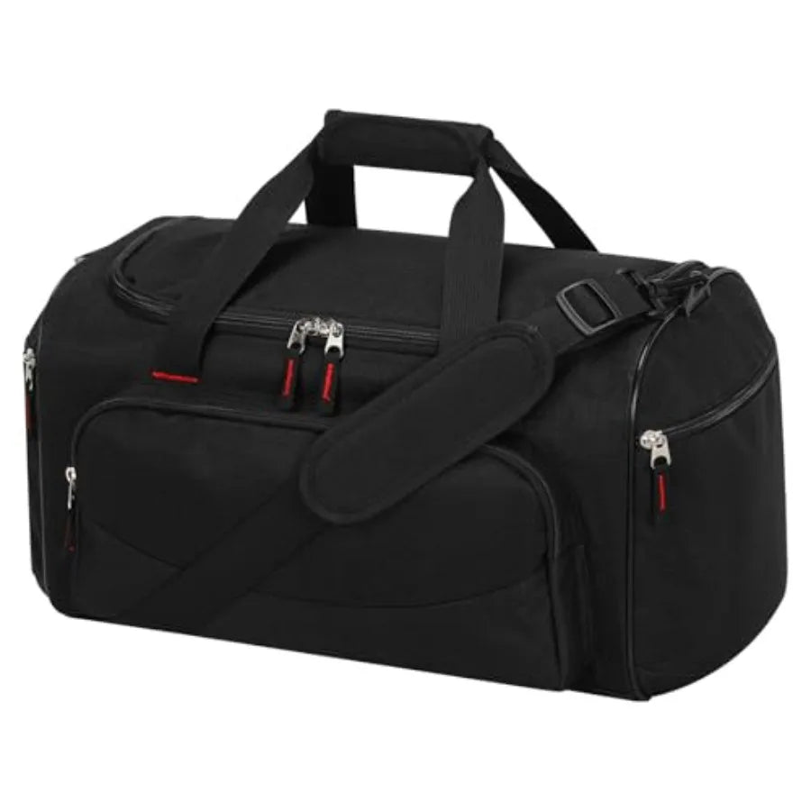 30L Gym Sport Duffle Bag - 17 inch Carry on Weekender Overnight Bag for Travel, Workout, Fitness -30L by S And B Enterprise