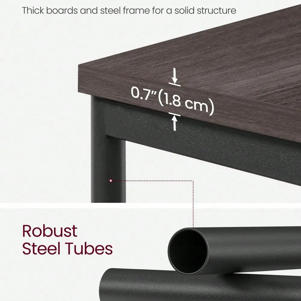 Wooden Side Table End Table For Living Room Bedroom Office by S And B Enterprise