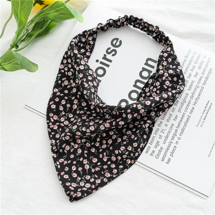 Bohemia Bandana Hair Scarf For Women Paisley Vintage Headwear