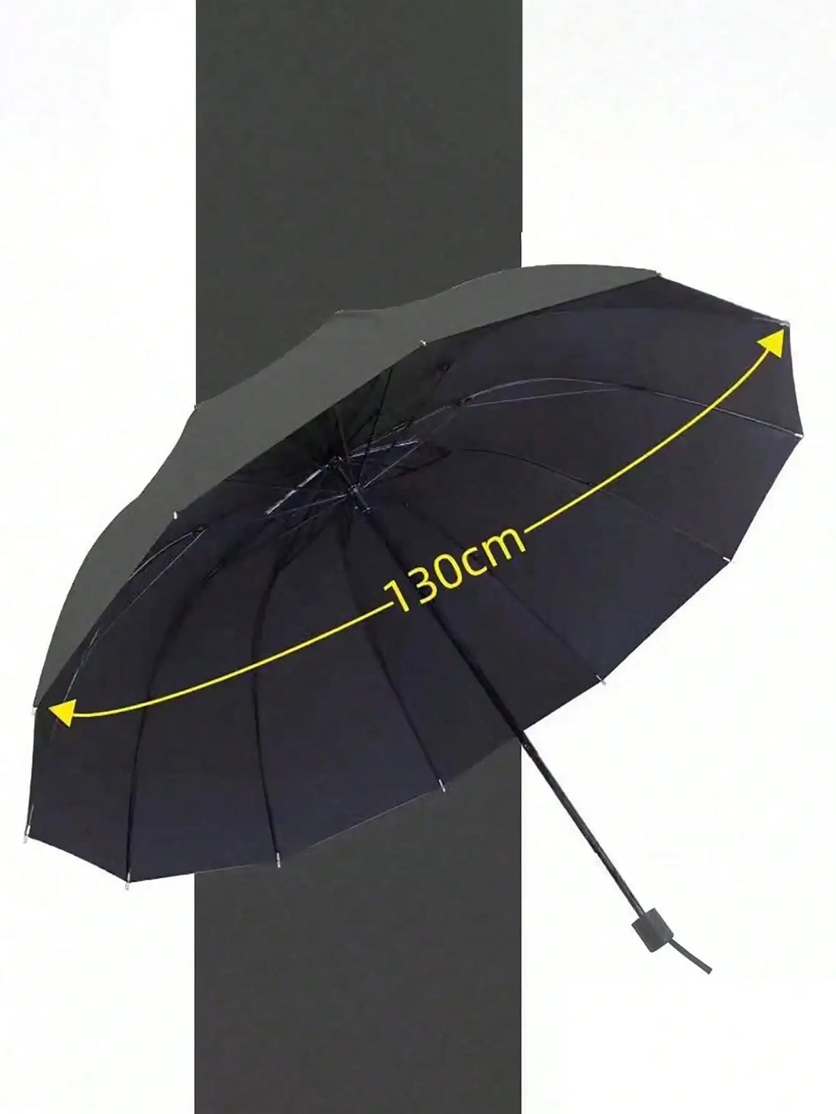 Extra Large Umbrella Reinforced Frame Windproof Black Coating UV Protection Sun Rain Double Layer Folding Compact For Outdoor Travel Daily Use Men Women High Quality Hot Trending Now