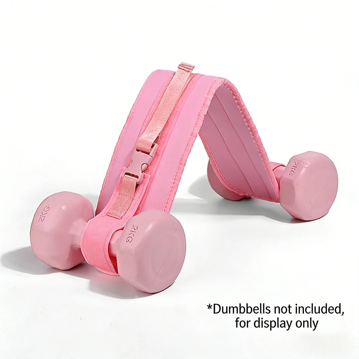Adjustable Weighted Waist Belt For Core Strength And Tone