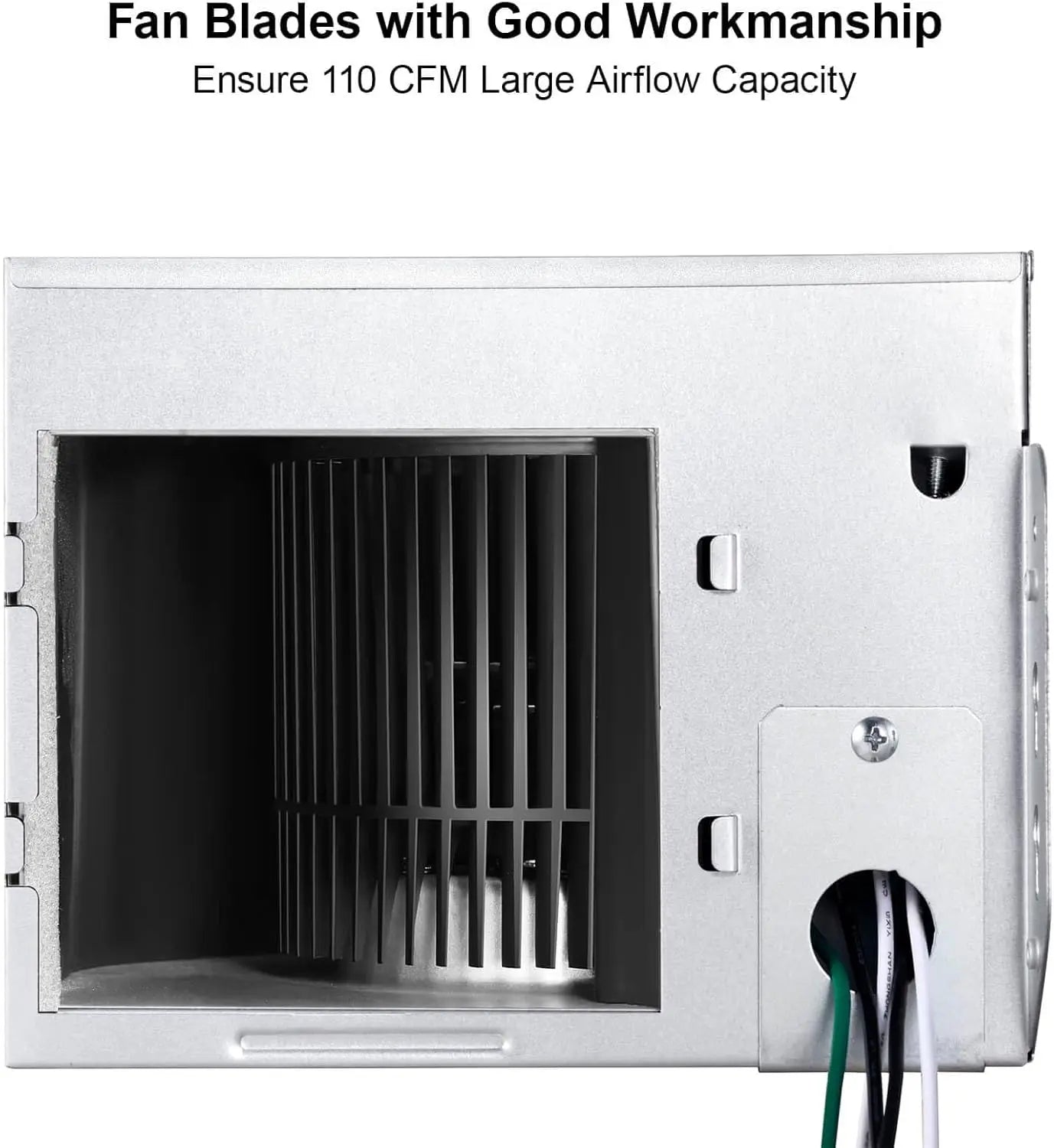 JOEAONZ Three Temperature LED Bathroom Exhaust Fan With Light by S And B Enterprise