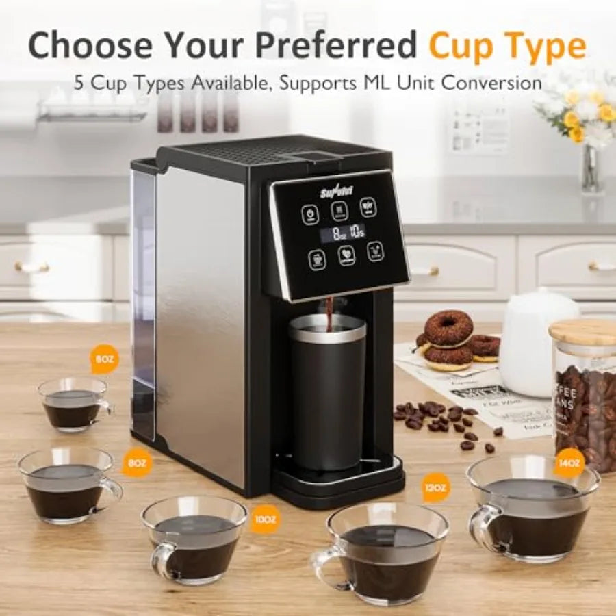 Coffee Maker With Grinder For Home Office Use 3In1 by S And B Enterprise