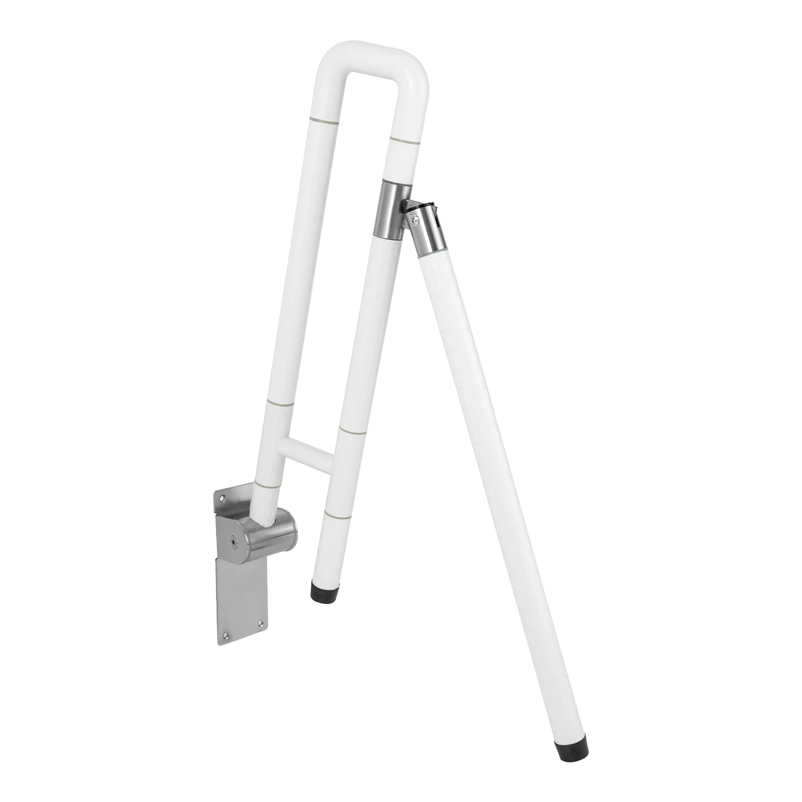 Foldable Toilet Grab Bar Non Slip Handrail For Bathroom Safety by S And B Enterprise