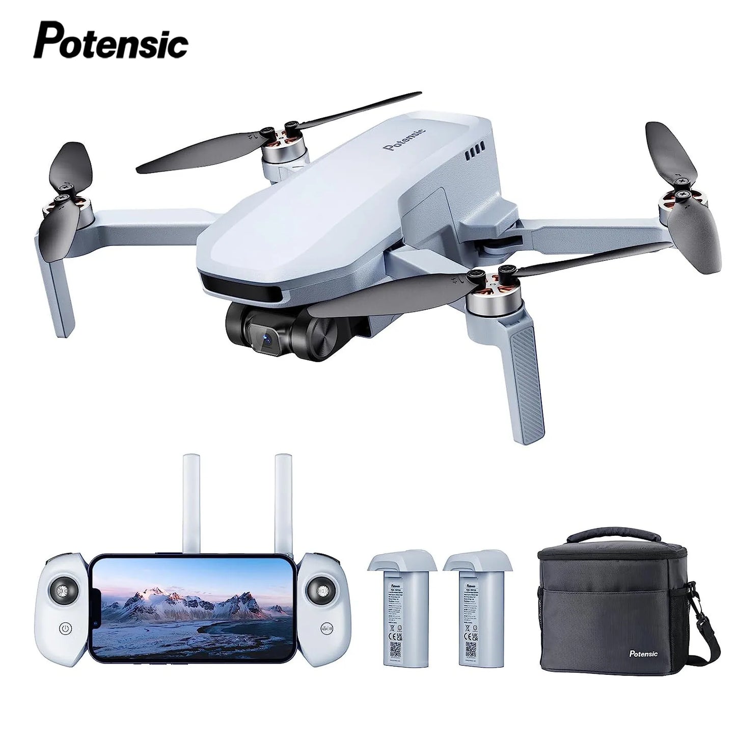 Potensic C0 4K Gimbal GPS Drone Under 249g Beginner Friendly by S And B Enterprise