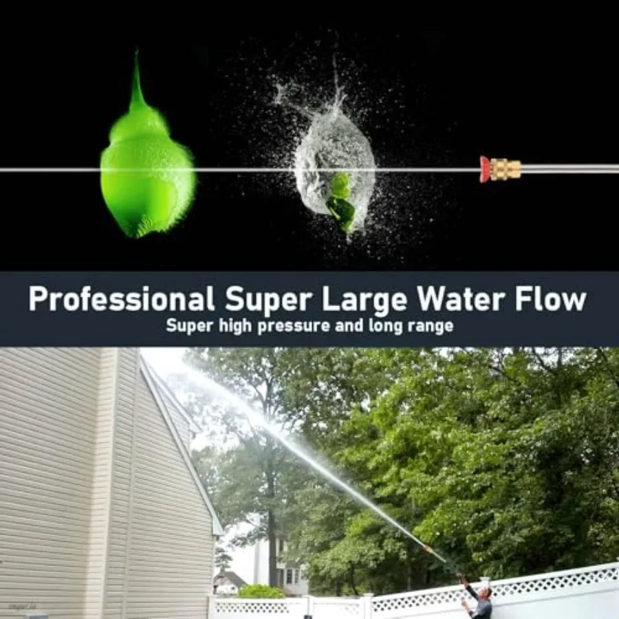 Commercial Gas Pressure Washer 4200 PSI 4 GPM Foam Bottle by S And B Enterprise