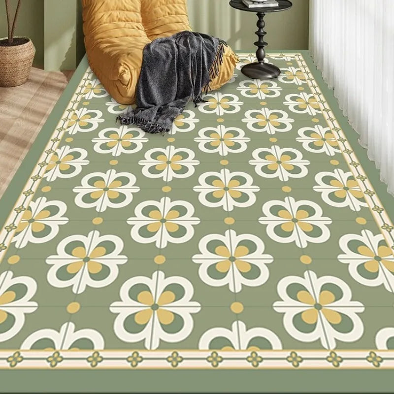 Balcony Mats Kitchen Floor Mat PVC Waterproof Sun-proof Carpet Leather Non-slip Dirt-resistant Rug Wear-resistant Ковер 러그 Tapis by S And B Enterprise