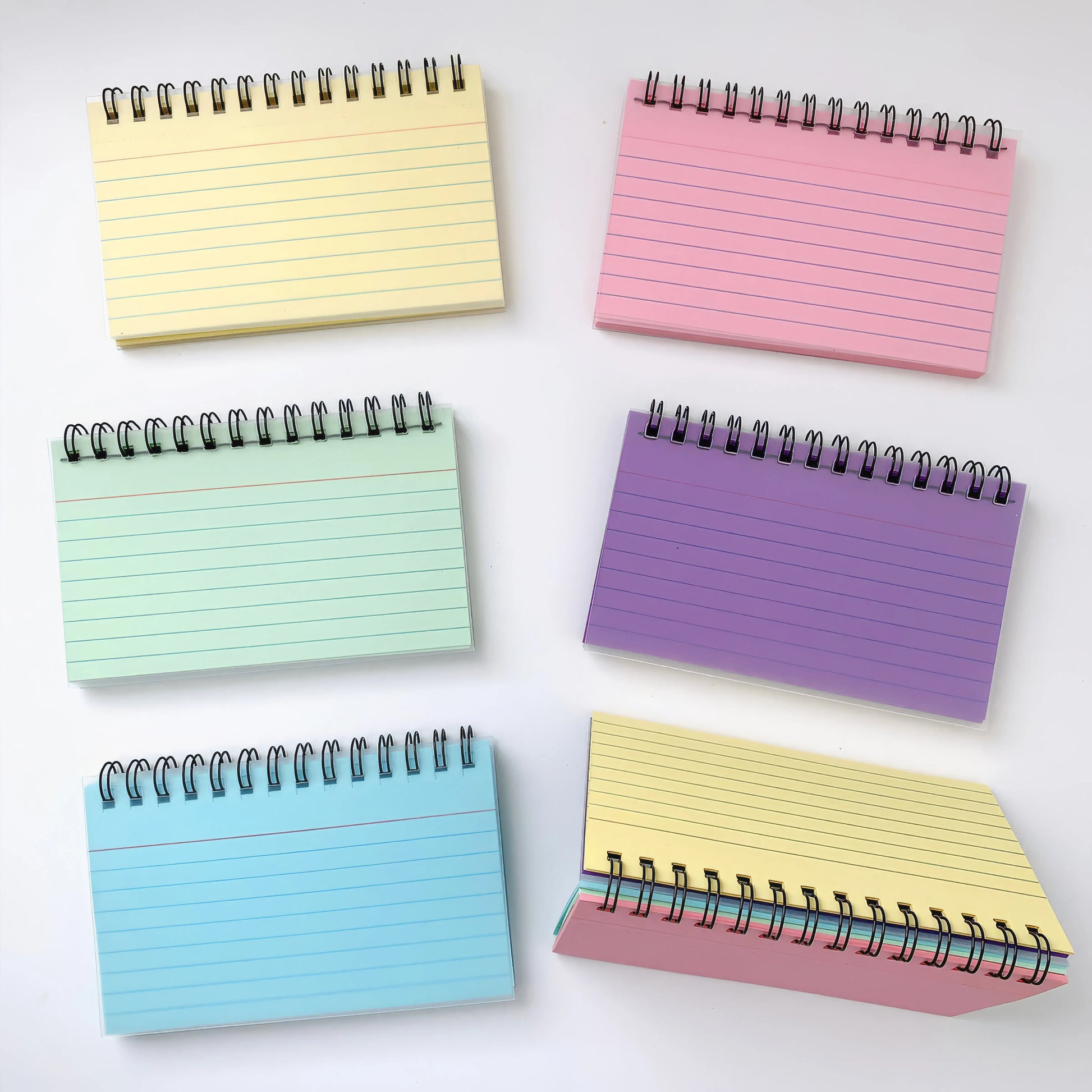 Spiral Notebooks Set For Home Office School, Compact by S And B Enterprise