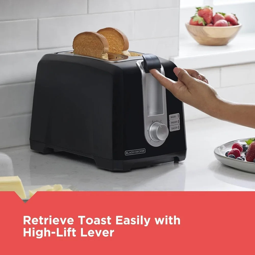 Extra Wide Slot Two Slice Toaster