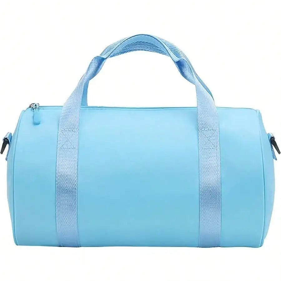 Mini Gym Bag Small Barrel Duffle Crossbody Tote For Women Men Workout Bag Lightweight For Weekender Travel Sports Yoga Fitness Dance by S And B Enterprise
