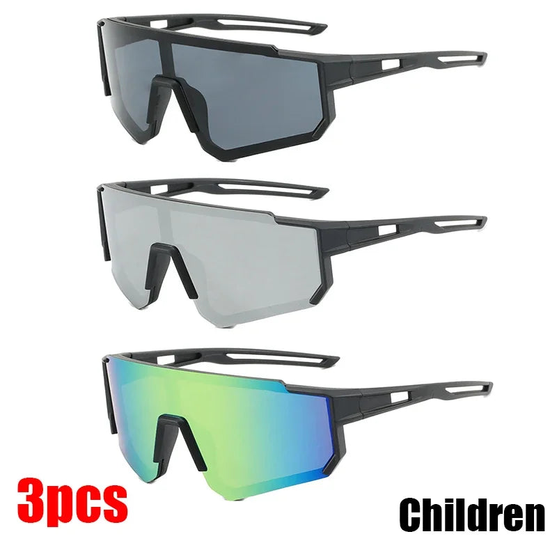 Fashion Anti-UV Sports Children's Sunglasses Sun Protection Summer Traveling Eye Protection Sun Glasses Trendy Glasses UV400 by S And B Enterprise