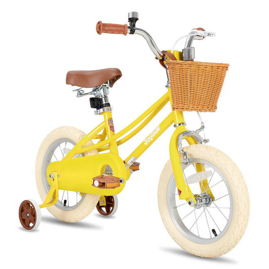 Joystar Kids Bike For Girls With Training Wheels And Basket