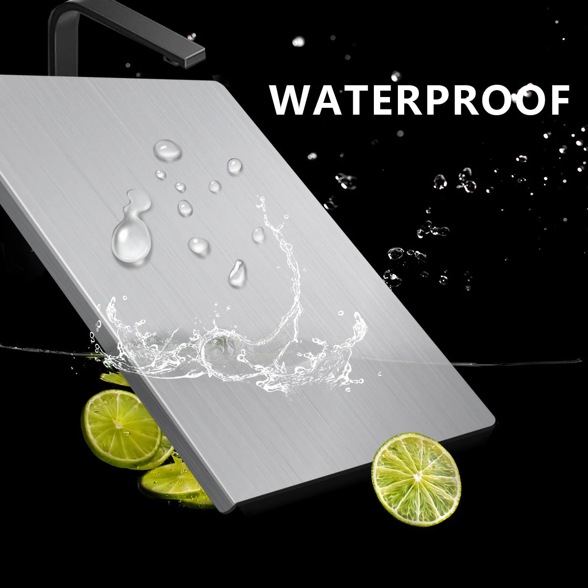 304 Stainless Steel Cutting Board Food Prep And Kitchen Use