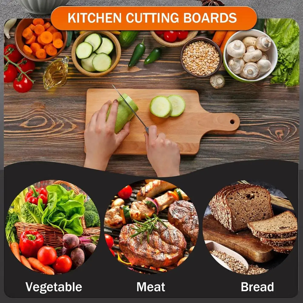 Bamboo Chopping Boards With Personalized Laser Engraving by S And B Enterprise