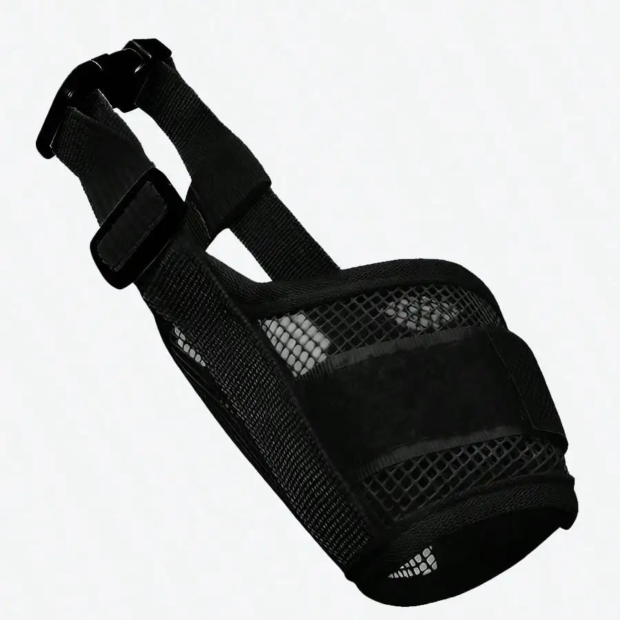 Adjustable Anti Bite Dog Muzzle For Training Breathable Mesh Design by S And B Enterprise