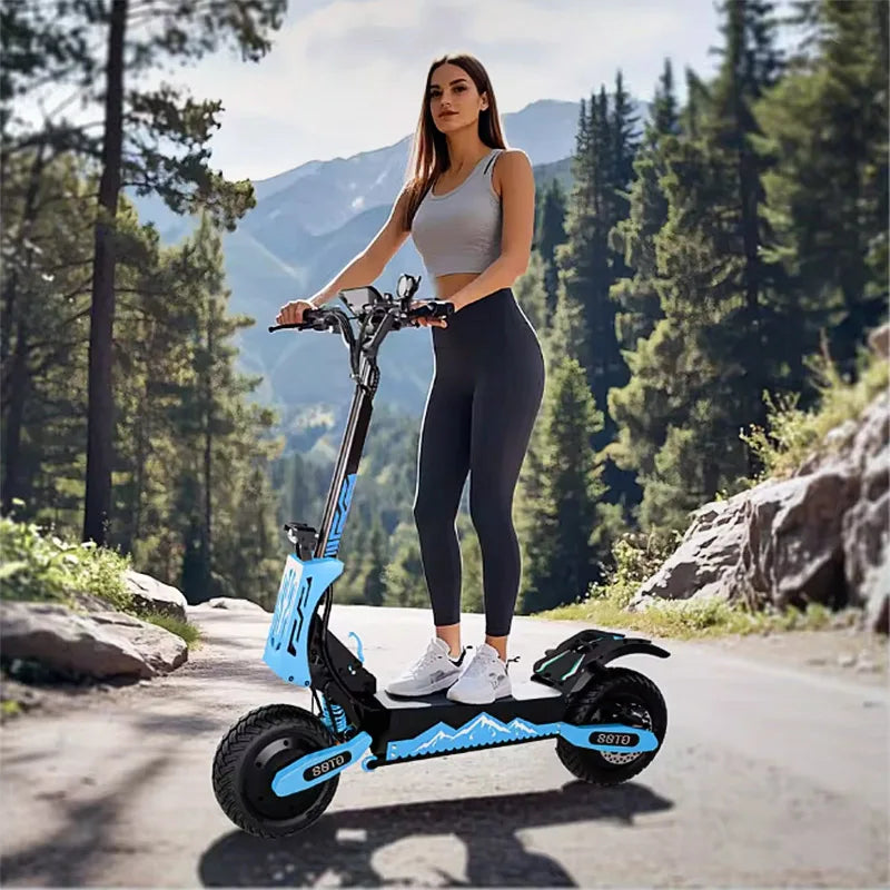 Arwibon 5600W Dual Motor Adult Electric Scooter With Seat