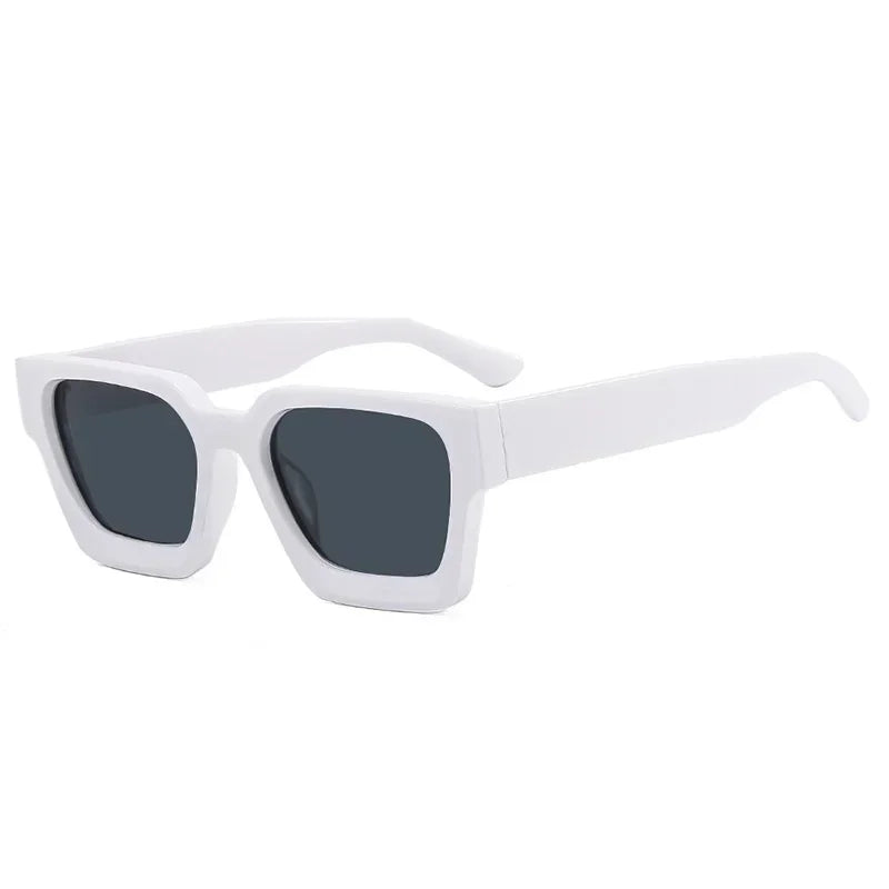 Unisex Vintage Square Sunglasses UV400 Protection Retro Style by S And B Enterprise