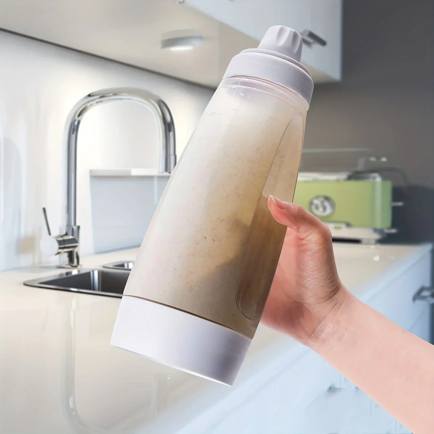 Pancake Batter Dispenser With Wire Whisk For Restaurant Quality by S And B Enterprise