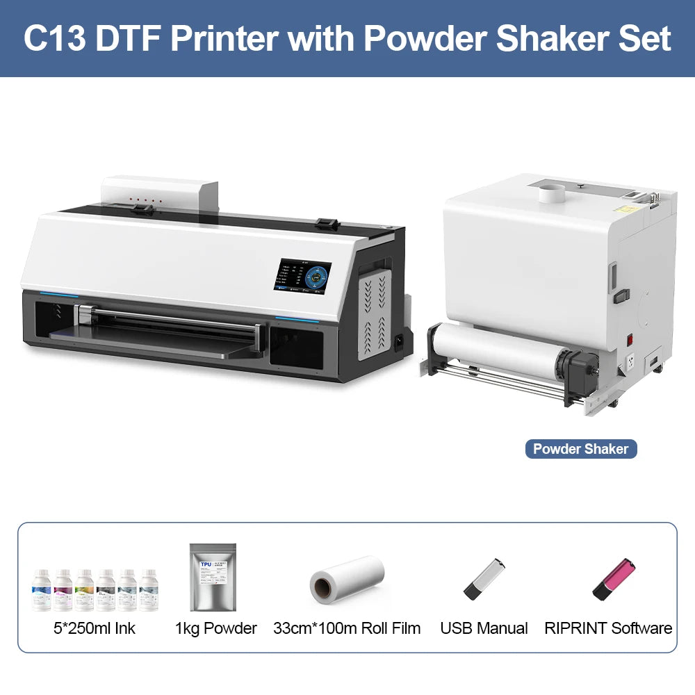 TOPPARTS DTF Printer Direct To Film Printing Machine For Clothes