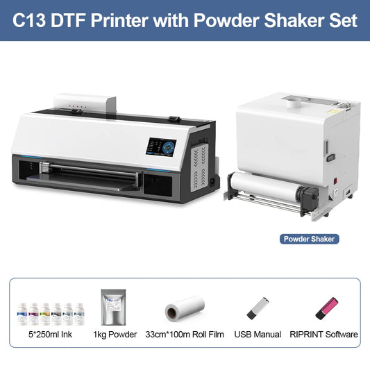 TOPPARTS DTF Printer Direct To Film Printing Machine For Clothes