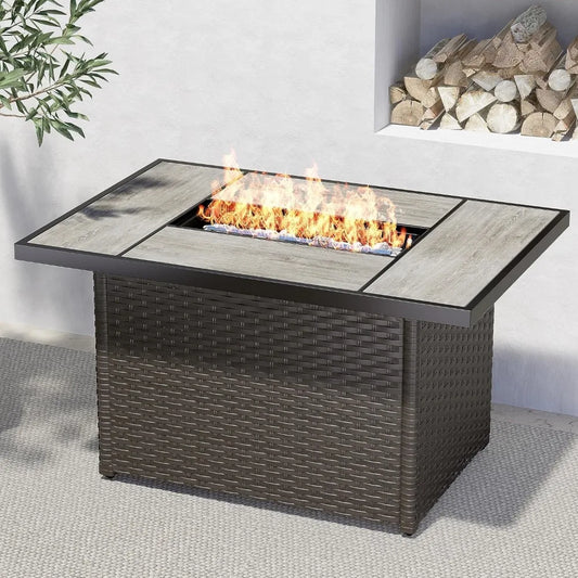 Grand Patio Gas Fire Pit Table Outdoor 50000 BTU Propane