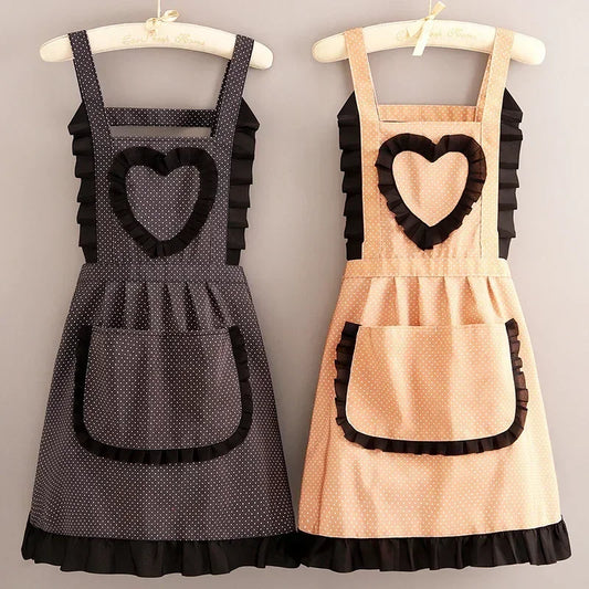 Western Style Canvas Apron for Women Anti Fouling Wear Resistant by S And B Enterprise