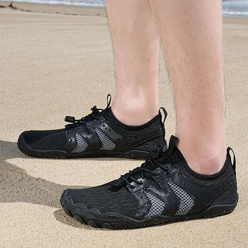 Unisex Water Shoe Quick Dry Anti-Slip Outdoor Barefoot Beach Shoes Men Gym Workout Fitness Sneakers Breathable Aqua Shoes by S And B Enterprise