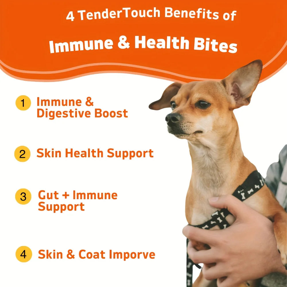 Dog Allergy Support Immunity Chews Supplement For Dogs