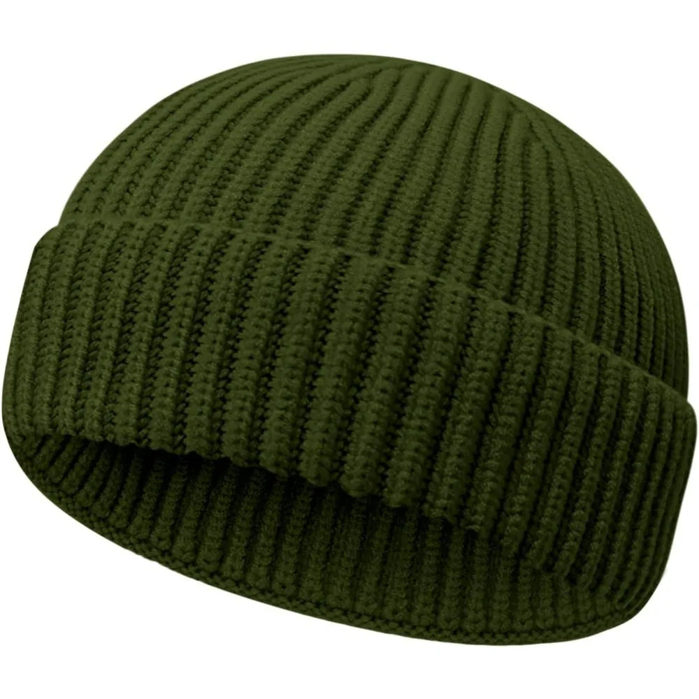 Unisex Fisherman Knit Beanie Watch Cap Winter Warm Hat Outdoors