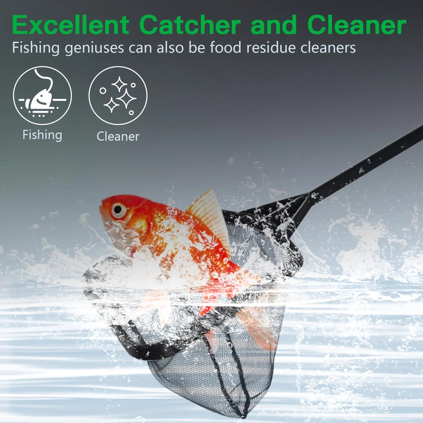 Aquarium Maintenance Tools Kit With Siphon Vacuum And Algae Scraper