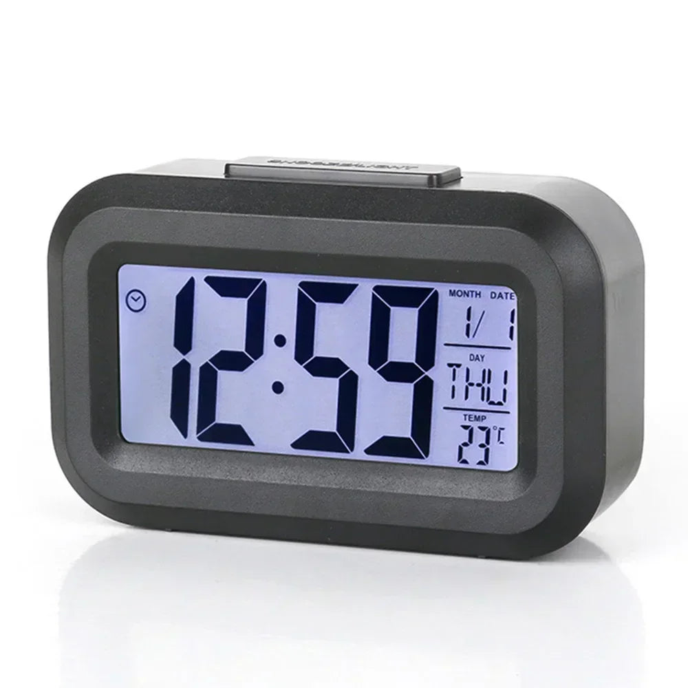 LED Digital Alarm Clock With Backlight Snooze 12 24 Hour by S And B Enterprise