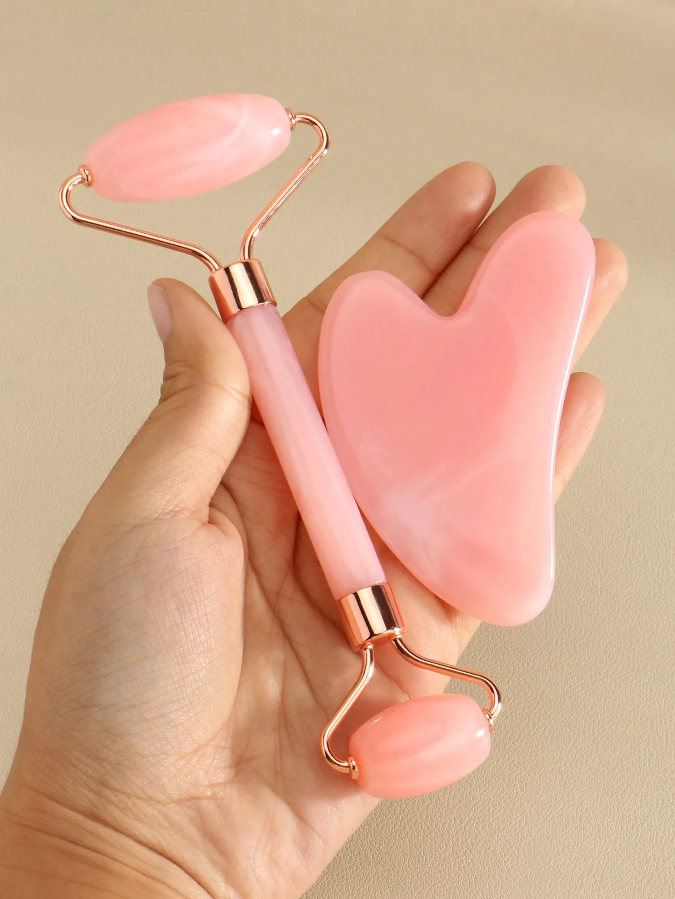 Facial Massage Scraping Beauty Tool Kit 3 Piece Set by S And B Enterprise