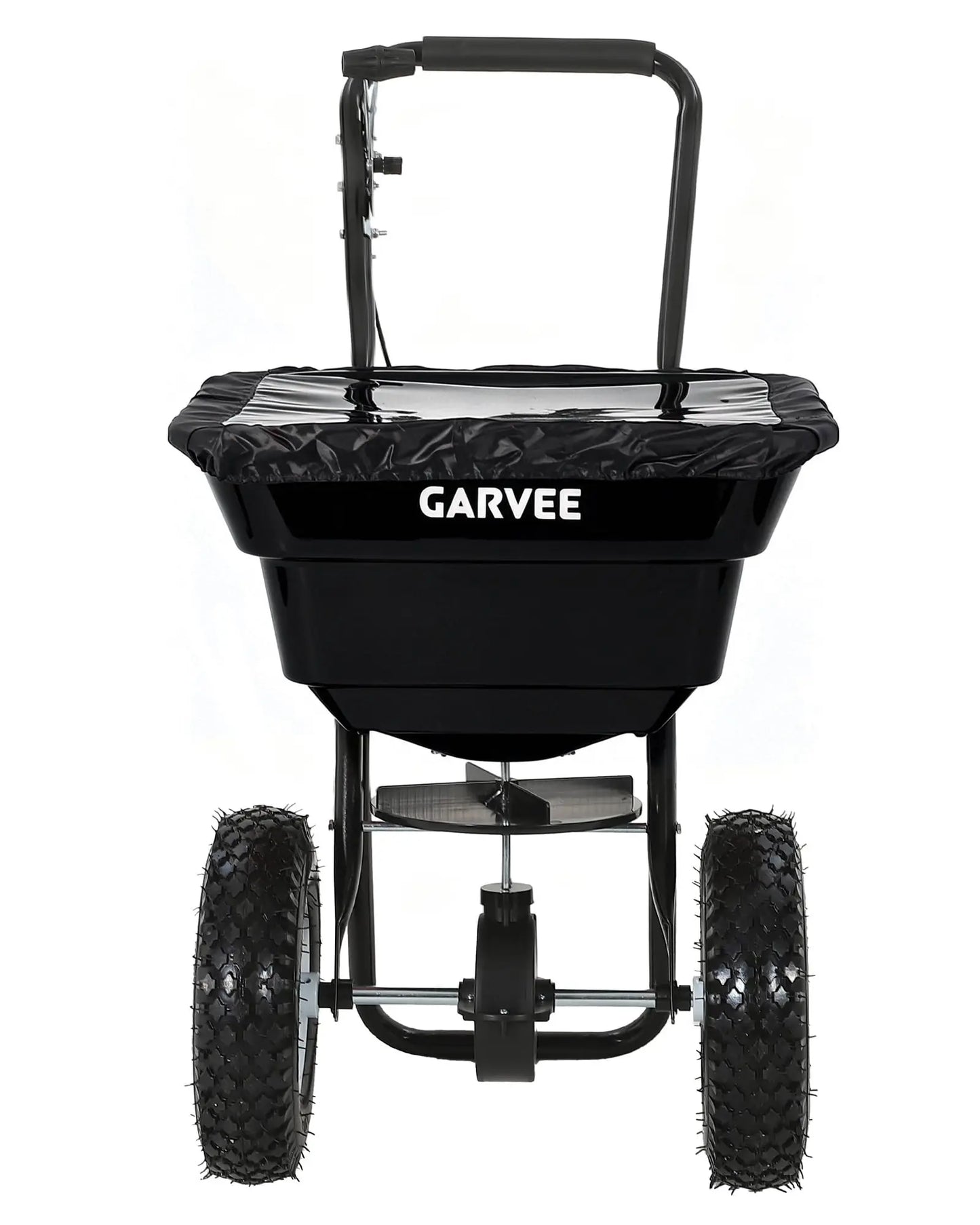 HiMISS Heavy Duty 80Lb Lawn Spreader Walk Behind Broadcast Spreader by S And B Enterprise