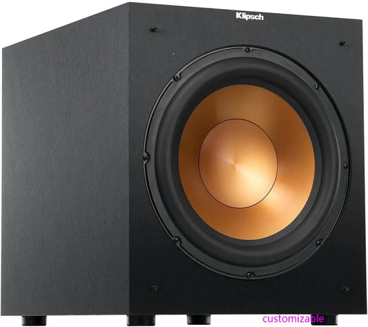 XMSJ Powerful Deep Bass Front Firing Subwoofer 400W Digital Power