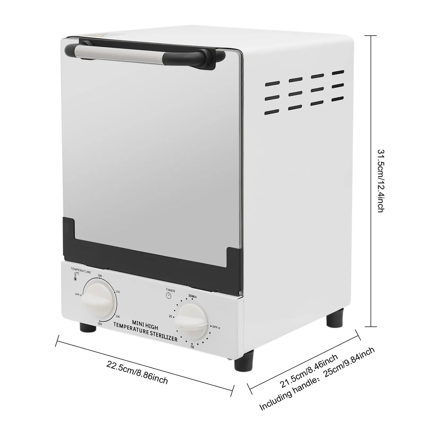 Nail Tool Sterilizer Cabinet 1000W High Temperature Disinfection