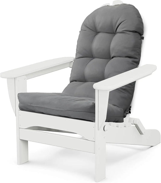 Water-Resistant Outdoor Cushion For Adirondack Chairs With PP Cotton