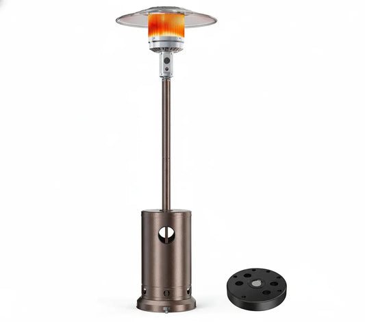 48,000 BTU Propane Patio Heater With Stainless Steel Burner Tower